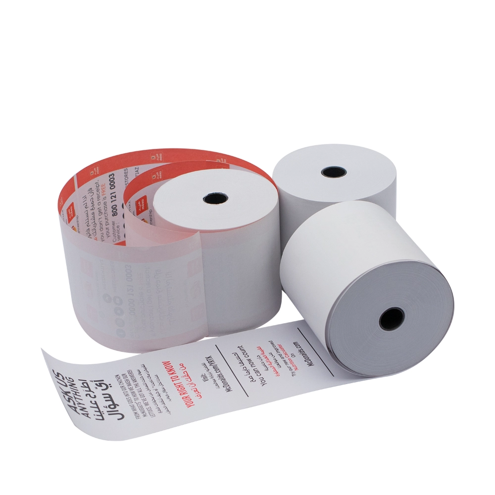 80 mm di larghezza BPA free rotolo di carta termica POS