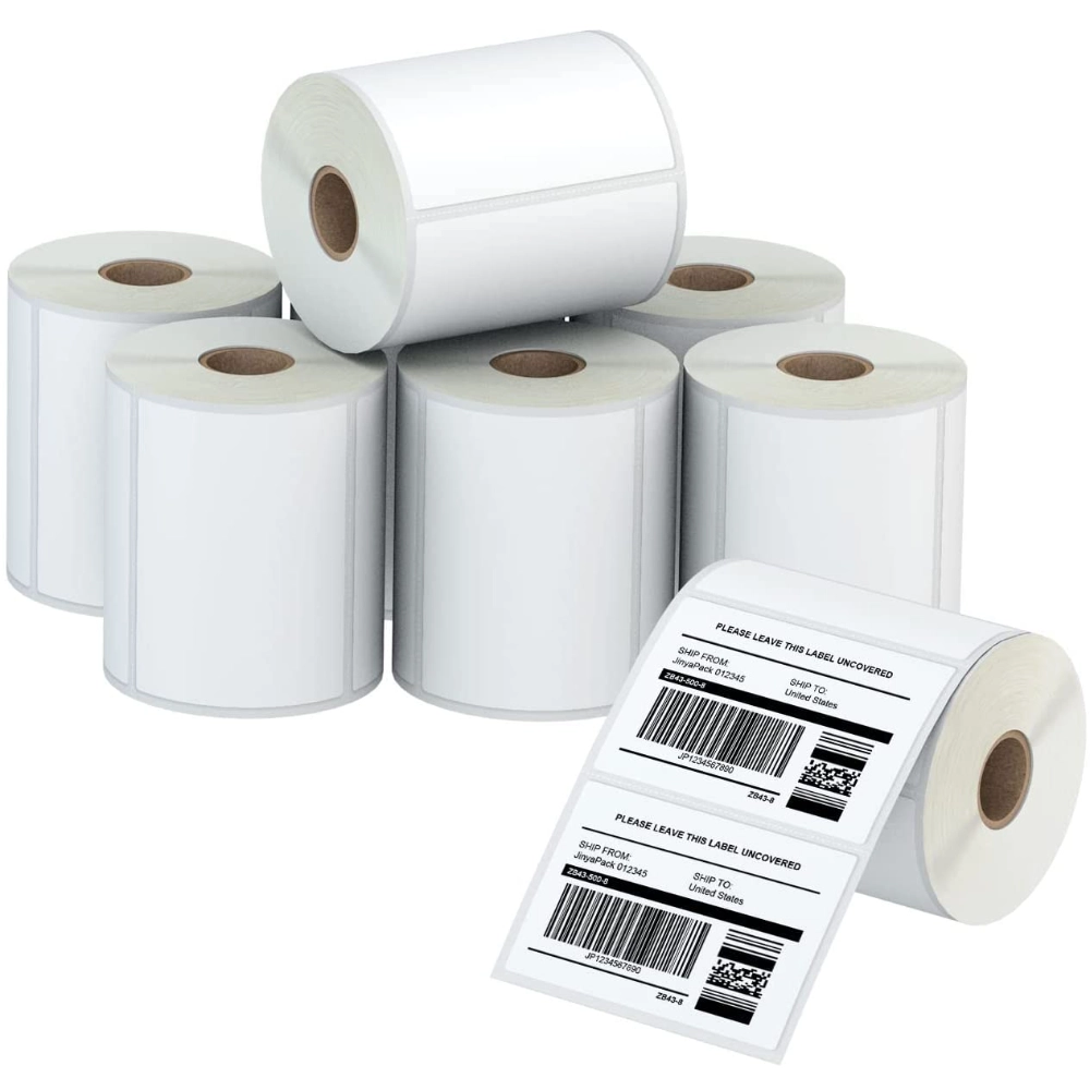 Adesivo per etichette di spedizione con codice a barre impermeabile