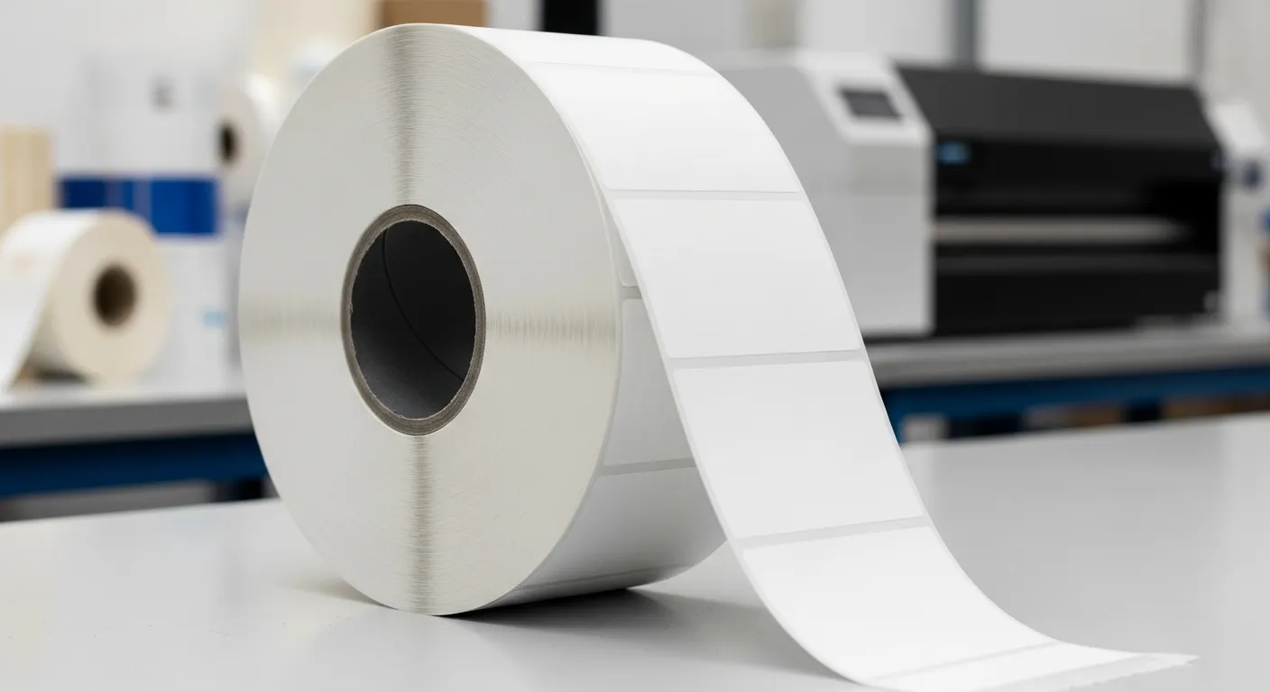 Rotolo jumbo di etichette termiche
