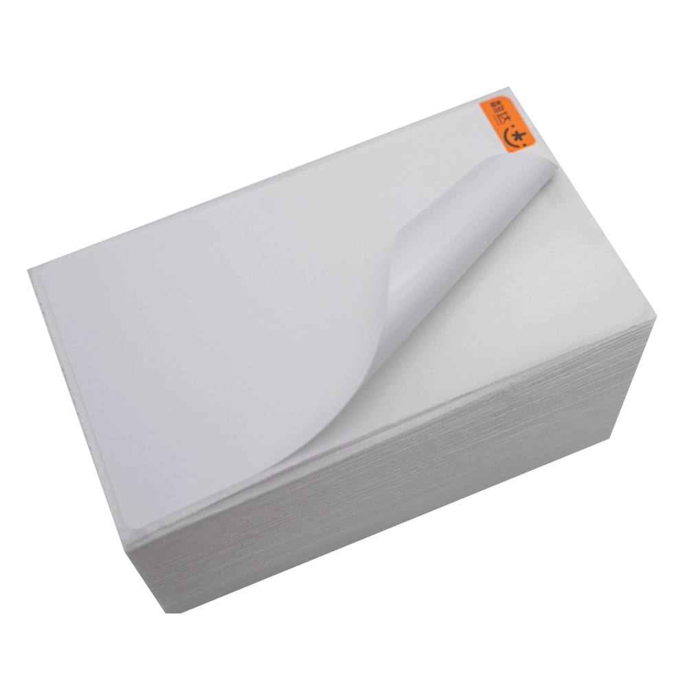 Carta per etichette adesive patinata superiore