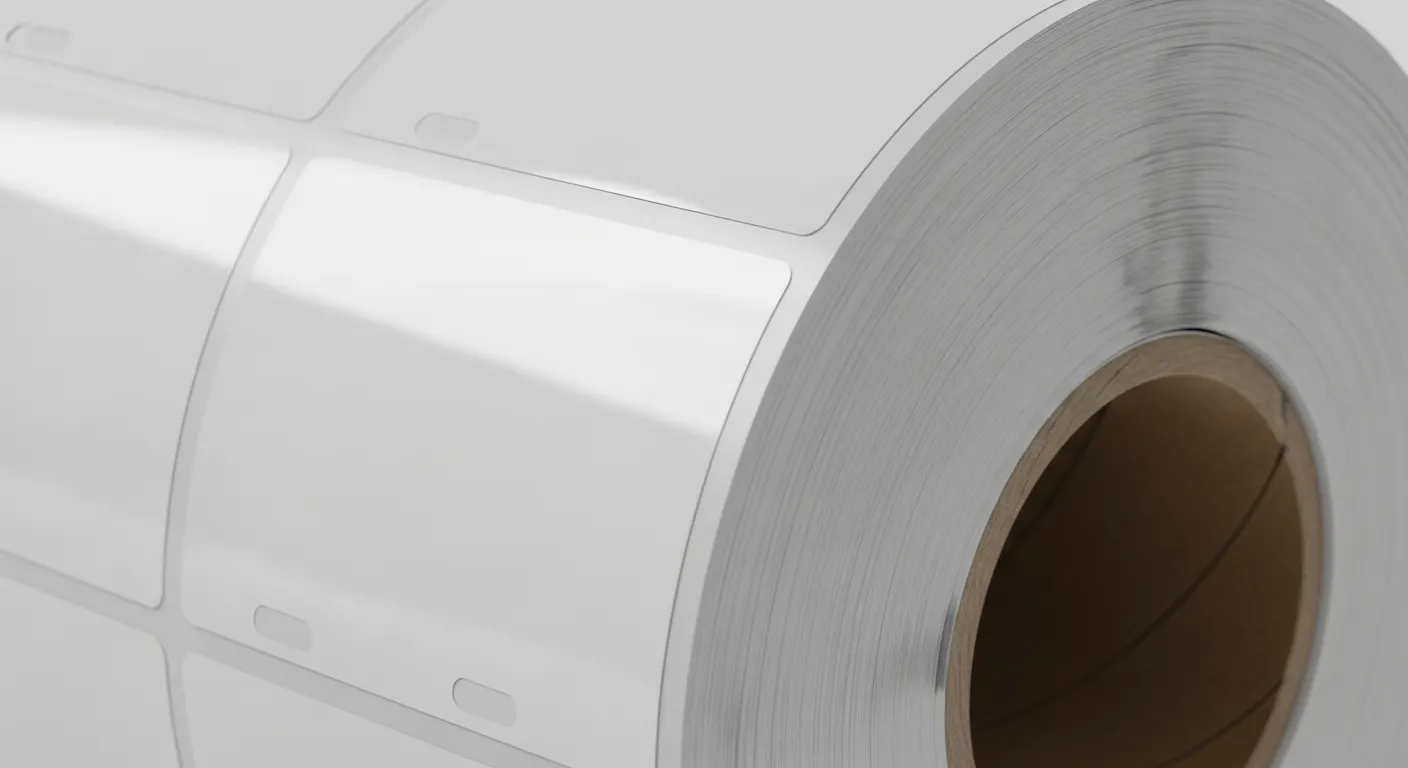 Carta per etichette termiche patinata superiore