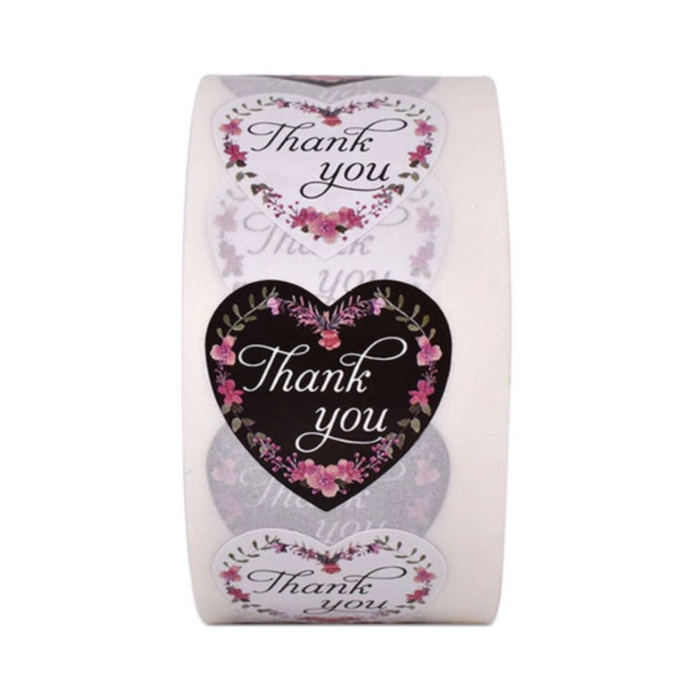 Etichette a trasferimento termico personalizzate 2x3 4x4