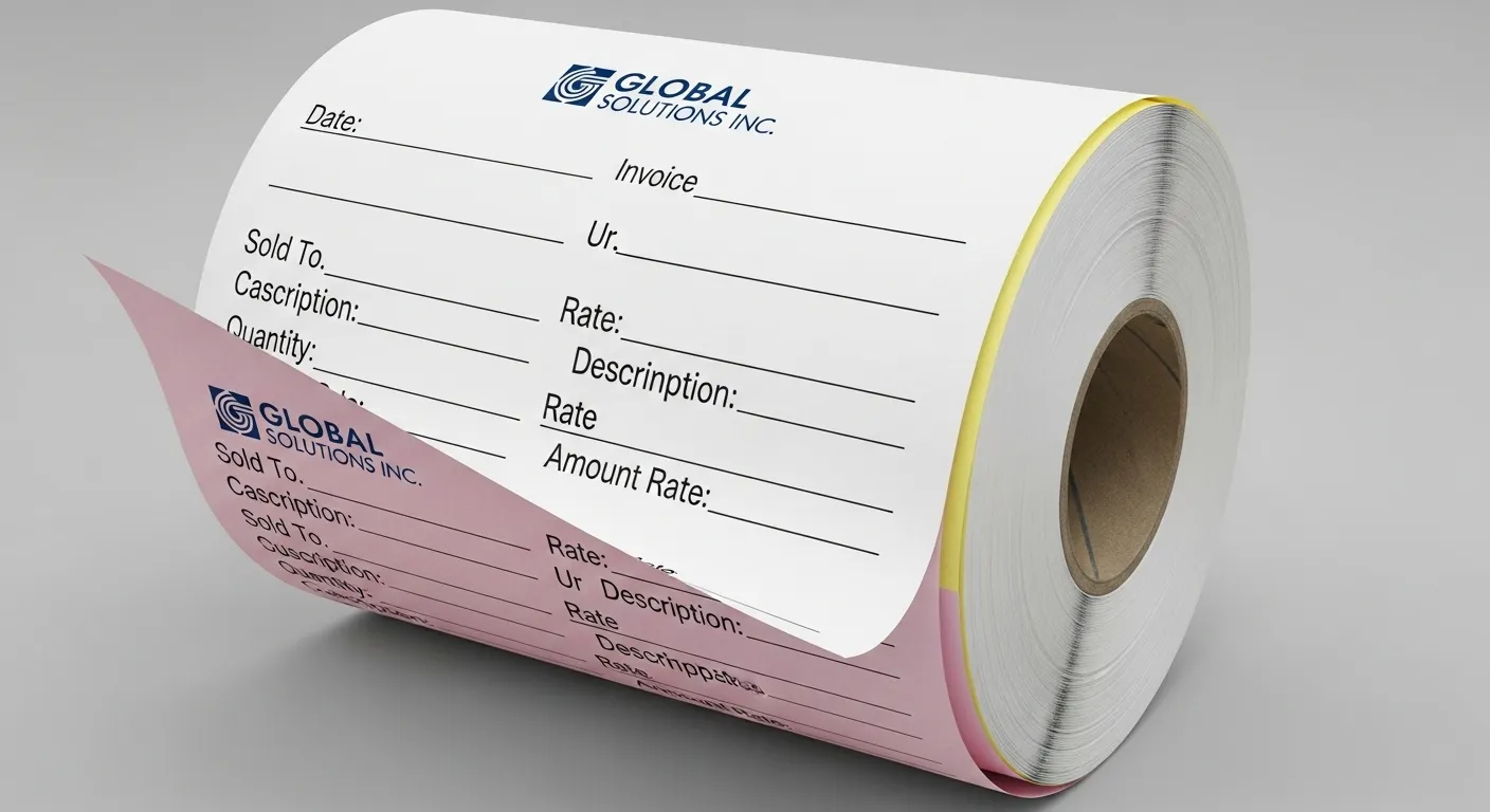 carta NCR personalizzata