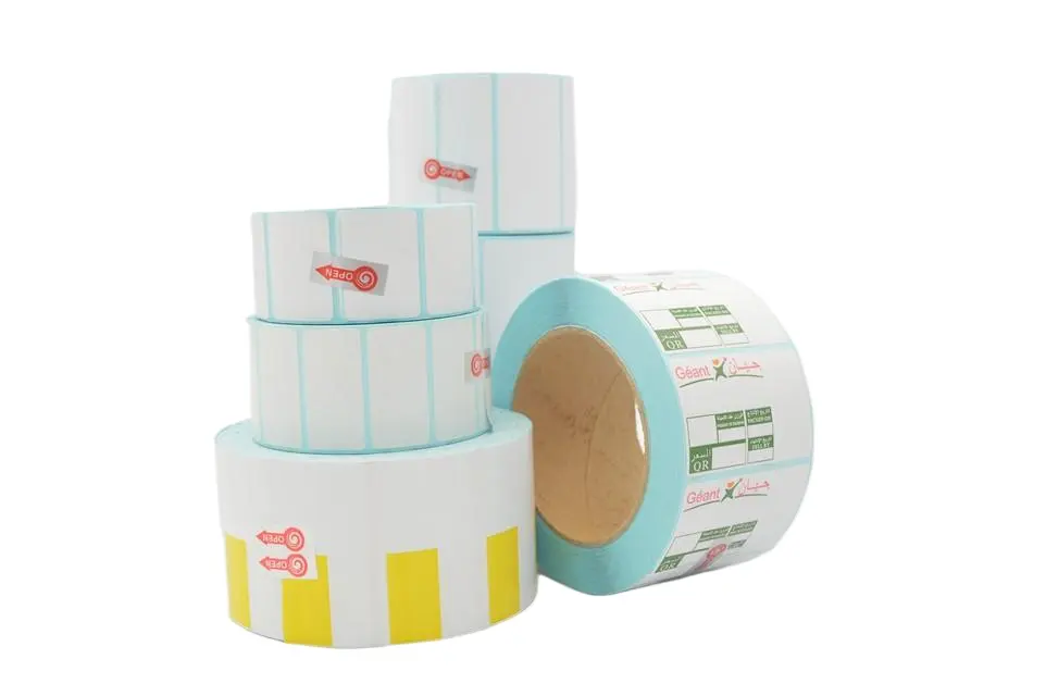 Etichetta termica stampata personalizzata in fabbrica