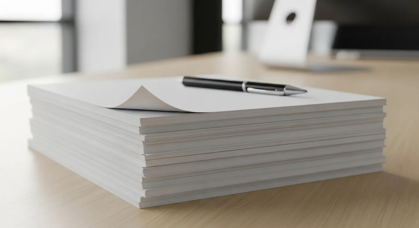 carta per brevi copie