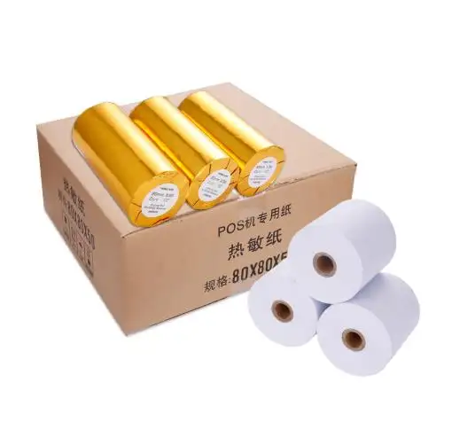 Carta di ricevuta termica stampata