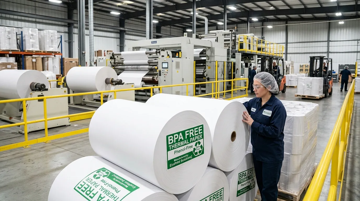 Produttore di carta termica senza BPA